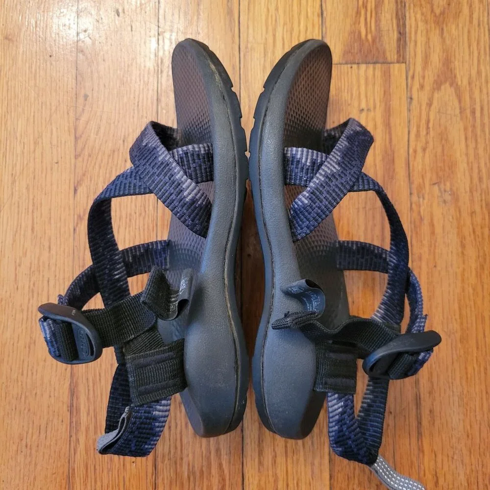 Chaco Classic Kids Youth Adjustable‎ Strap Sandals Size 3 Outdoor Comfort Hiking